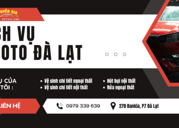 Rửa xe Đà Lạt - Nguyễn Gia Auto